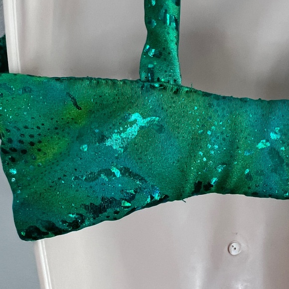 Little Mermaid Shell Bra Top Handmade Cosplay Halloween Glam Disney Party Medium - Picture 7 of 8